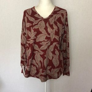 Made in USA fall floral top